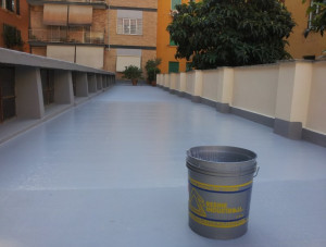 Intervento con resine