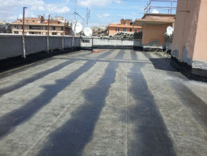 Impermeabilizzazione con sistema tradizionale